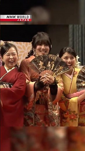 Young Japanese celebrate coming of ageーNHK WORLD-JAPAN NEWS