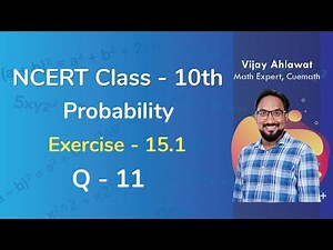 Class 10 Chapter 15 Ex 15.1 Q 11 Probability Maths NCERT CBSE