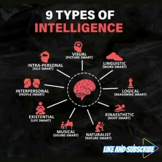 9 types of intelligence