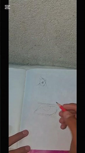 Dibuja un ojo anime PERFECTO en 1 minuto 👁️ (FÁCIL)🔥😱