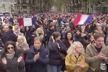 Over 100,000 March in France Against Antisemitism