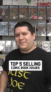 We quizzed Just Joe King Comics about the top 5 best-selling comics of all time. What are your guesses? How did he do? #comicbooks #marvel #dccomics Joe Herrera Marc Myers | Comics, Beer and Sci-fi
