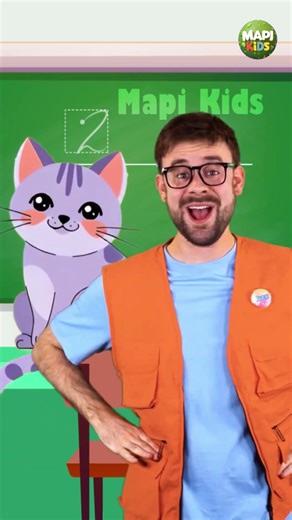 Estaba el Señor Don Gato 🐾 | Canción Infantil Divertida | Mapi Kids #videosinfantilesparaniños