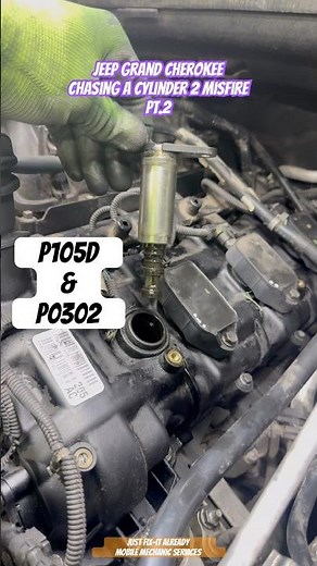 Jeep Grand Cherokee Chasing A Cylinder 2 Misfire Pt.2 #mobilemechanic #houston #grandcherokee