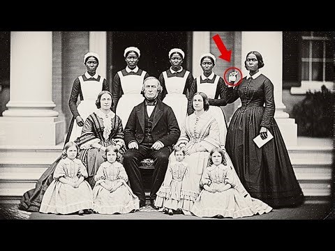 This 1859 plantation portrait looks peaceful—until you see what's hidden in the slave's hand