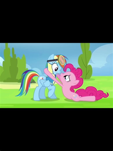 Exploring the Friendship of Dash and Pie from MLP
