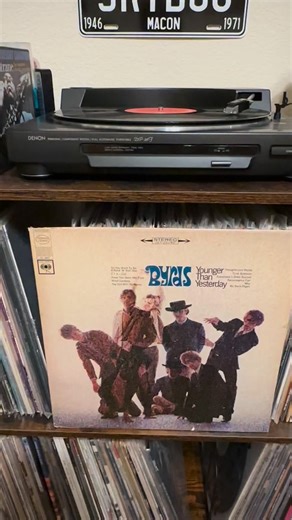 “My Back Pages” from the Byrds’ 1967 album Younger Than Yesterday. This song was one of numerous times that the Byrds covered a Bob Dylan song, sometimes to great effect, as was the case here. #thebyrds #bobdylan #vinyl #recordcollection #60smusic | David N. O'Brien