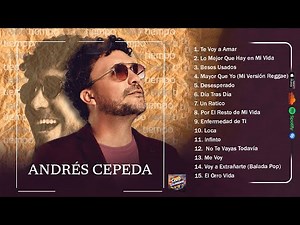 Andrés Cepeda - MIX CANTINERO 🍷 30 Canciones Pa' Beber y Recordar