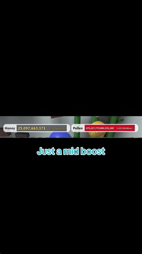 Mid Boost in Bee Swarm Simulator Gameplay