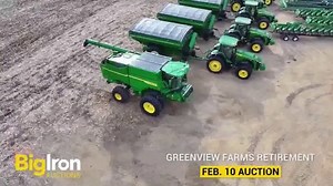 Big Iron Auctions TV Spot, 'Greenview Farms Retirement Auction'