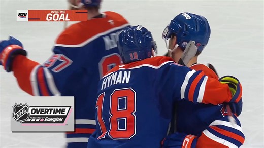 GAME. SET. MATCH. 🤩 The Edmonton Oilers complete the comeback in dramatic fashion in overtime! | NHL