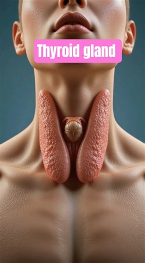 Thyroid Gland Explained: How It Controls Your Metabolism #science #shorts
