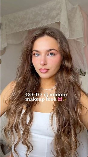 EVERYDAY MAKEUP TUTORIAL 🩷⭐️ glowy & bronzed