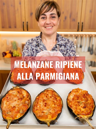 Melanzane ripiene alla parmigiana - ricetta facile e filante