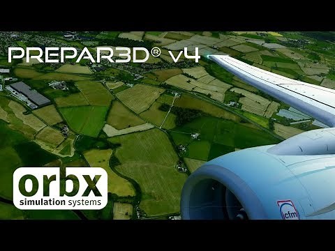 P3D v4.4 | Orbx Global vs. TrueEarth GB South | Performance Test