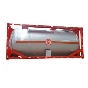 [Hot Item] 18000 Liters Sodium Hypochlorite 20FT ISO Tank Containers Chemical Liquid Storage Transport Skid Mounted Tank