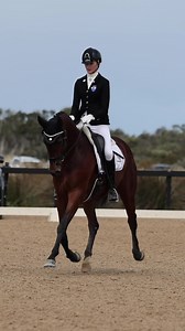 Sabble Farms Volbeat ridden by Jessica Dertell at the recent Australian Dressage Championships. We are so excited for this 5yos future! Thank you Eloquence Equestrian Media for putting this together for us | Future Farms Arabians