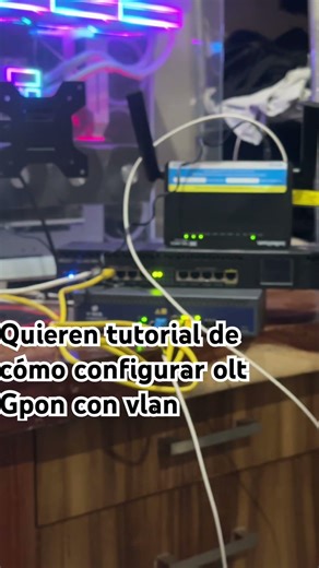 Tutorial de como configurar olt gpon vlan con ip estatico?