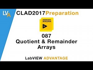 LabVIEW CLAD 087 In Range and Coerce Arrays