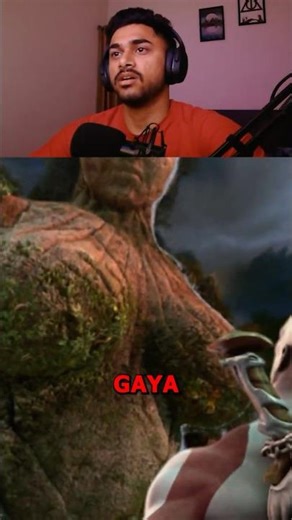 Kratos meets gaya God of war 2