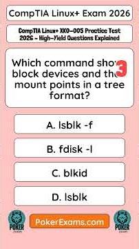 CompTIA Linux+ XK0 005 Practice Test 2026 High Yield Questions Explained