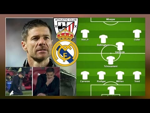 Prosid dèyè Jou Xabi Alonso!!! Nan tèt Real Madrid!! Fòmasyon ofisyel ou prodad fas Athletic Bilbao?