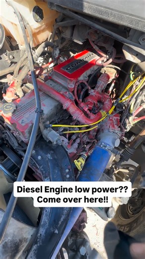 D TheTruckGuy | Diesel Engine low power?? Come over here!! #comeoverhere #mechanic #dieseltech #Customerstates (#sponsored All procedures shown in this... | Instagram