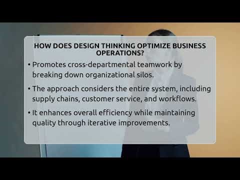 How Does Design Thinking Optimize Business Operations? - Founders Supporting Founders