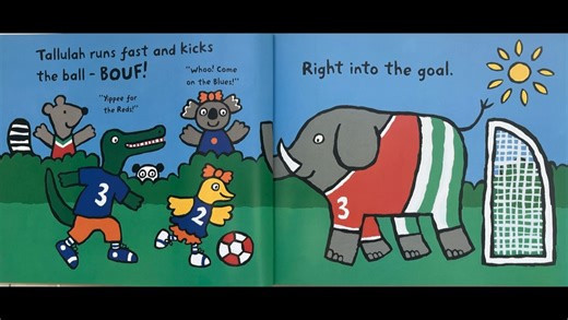 《Maisy Plays Football》小鼠啵啵踢足球