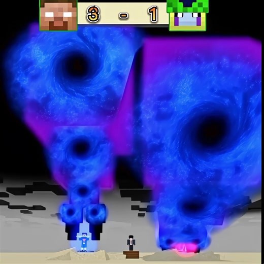 Anime vs Invaders - Bicep Curl #gojo #goku #saitama #thanos #herobrine #minecraft #animation