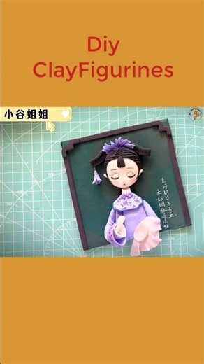 Shorts | DIY | Clay modelling | Sculpting | Chibi #clayfigure #diy #claysculpture | #13S