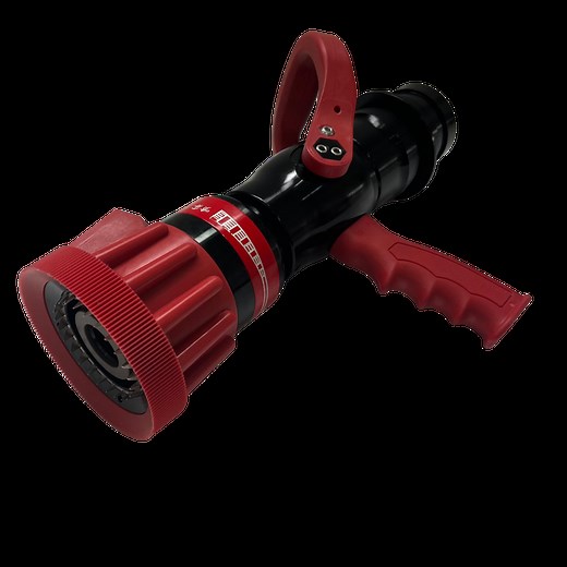 New Dual-Defense Firefighting Nozzle High-Pressure Jet   Adjustable Water Curtain with Quick-Connect Rotation Fire Water Nozzle