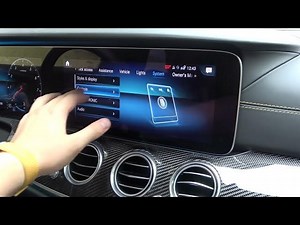 How to Turn On Haptic Feedback on Mercedes MBUX - E63S AMG Haptic Feedback Activation on Screen