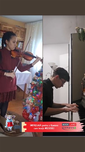 3.5K views · 61 reactions | "Cu vioara si pian ne incepem noul an",...