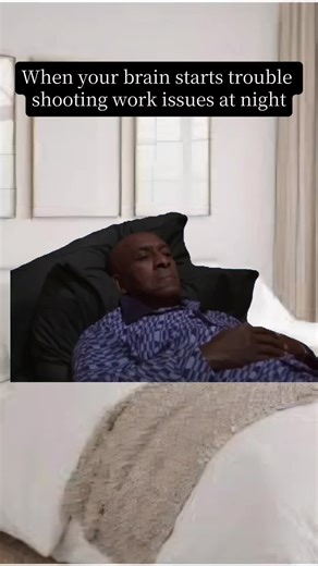 Can’t sleep because your brain is clocked in? It’s 2:17am… and suddenly you’re drafting emails in your head, replaying meetings, or trying to fix a problem that can wait until morning. If this is you, pause. Try this instead ⬇️ 🛑 Write it down Keep a notepad by your bed. Dump the thought. Your brain relaxes when it knows it won’t forget. 🧠 Remind yourself: “This is not an emergency.” Most work problems feel bigger at night. They shrink in daylight. ⏰ Create a “morning container” Tell yourself: