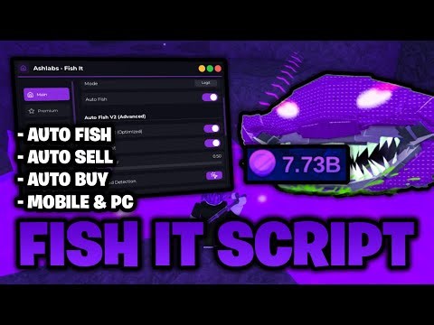 🐟 Fish It Script - Auto Fish, Auto Sell, Auto Buy, & More! (MOBILE & PC)