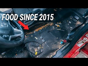 Cleaning a Filthy Car Interior in 4 Hours ($900 Detail)