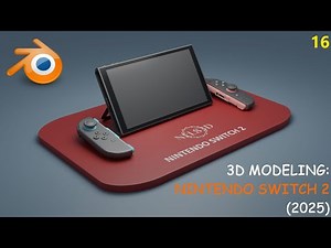 Blender - How to model a Console (Nintendo Switch 2) - Full Video