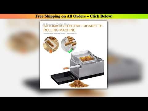 Cigarette Injector Machine Potable Smoke Tube Automatic Electric Cigarette Rolling Machine DIY