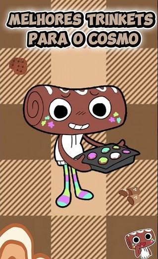 🍪melhores trinkets para o cosmo🍪 #roblox #dandysworld #fyp #cosmo