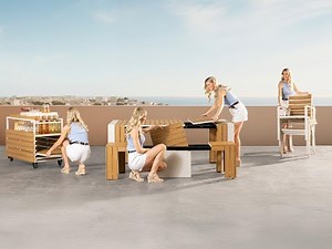 Transformer Table Outdoor Dining Collection