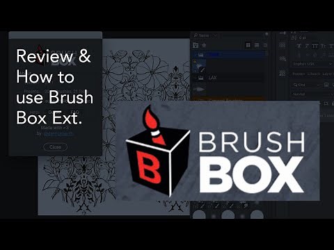 Brush Box Extension Review and Tutorial with Photoshop CC 2020
