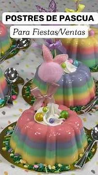 Individual Layered Easter Jellies 🌈🐣 Too CREAMY to Be Just Jellies Short