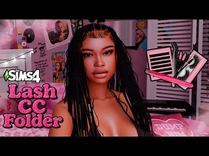 The Best Lashes on The Sims | The Sims 4 Lash CC Folder 2025 (+ Download)