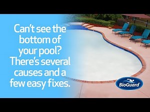 Cloudy water - causes and cures