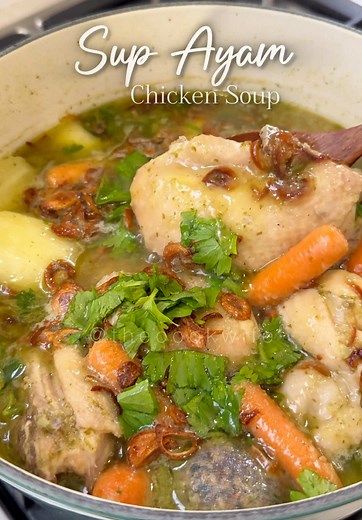 Resepi Sup Ayam Anis Nabilah yang Sedap