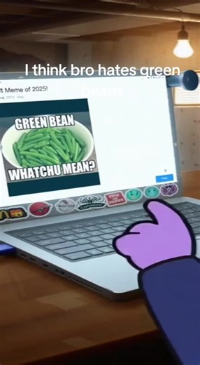 Green Bean Whatchu Mean but Jeffy stops it | green beans