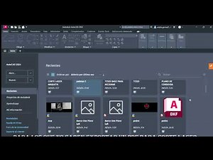 ¿Cómo exportar un PDF de Autocad para Corte Laser?