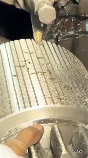 Accomplished! pulley Metal Slotting Process ⚙️ #shorts #asmr