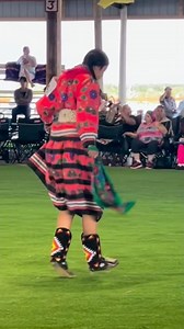 That old style fancy dance it's beautiful the spins. The footwork the power every move tells a story